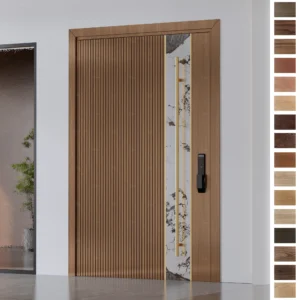 Enhance your home with Foshan Yohome’s solid oak pivot door.