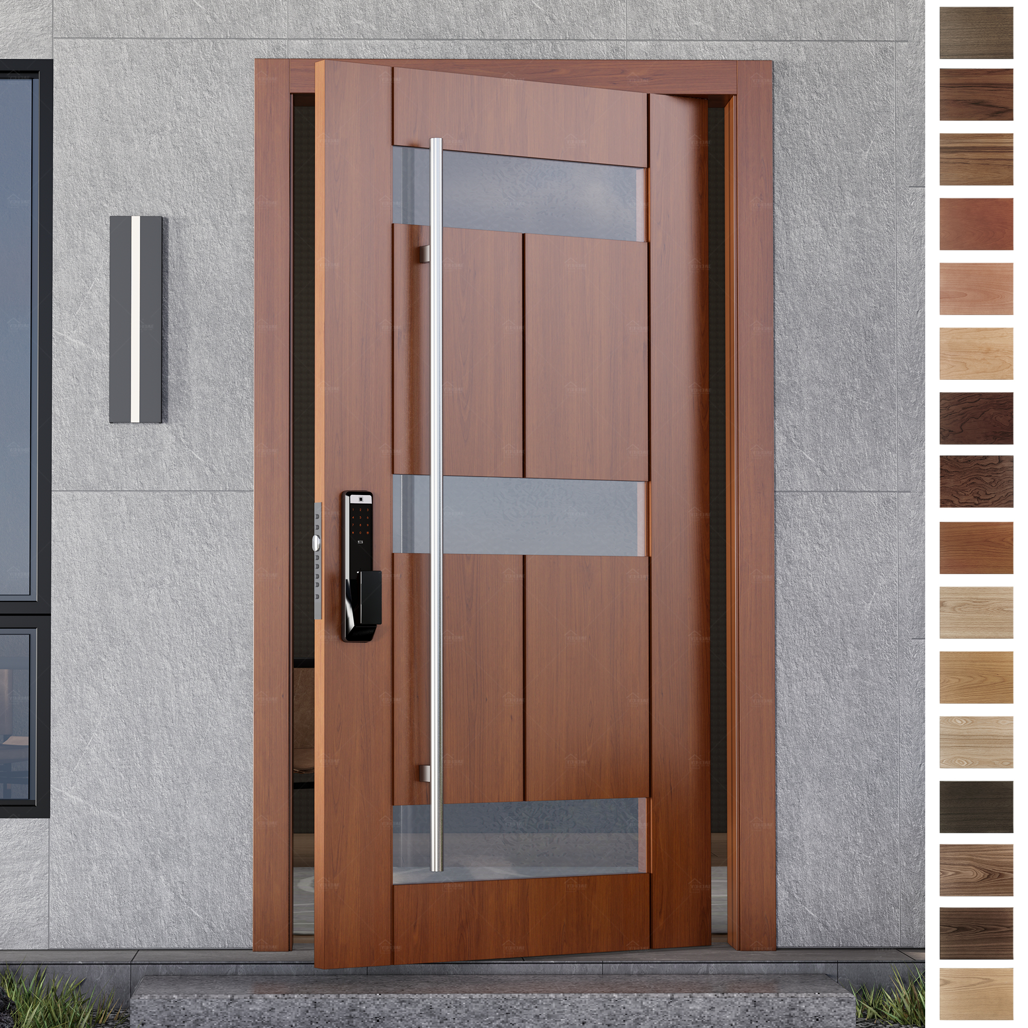Entry Door solutions for luxury villas in Mexico and Canada.