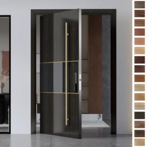 Entry Door solutions for modern villas in Canada and Mexico.