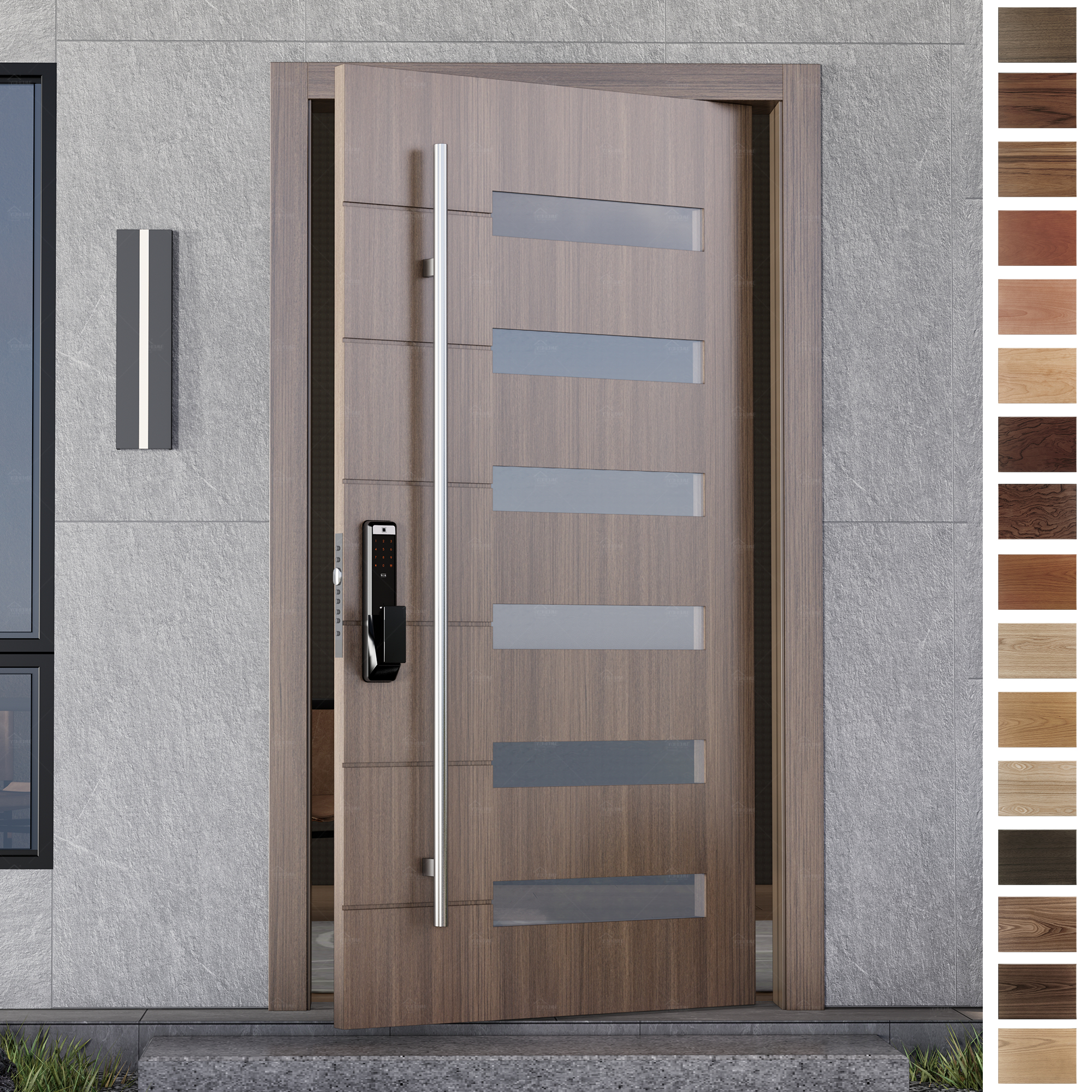 Upgrade your villa with a smart luxury Entry Door.