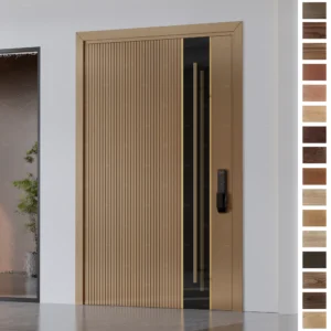 Entry Door designed for European villas with CE certification.