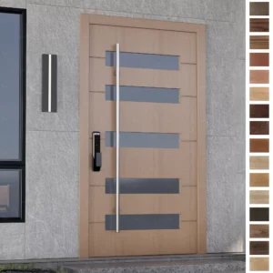 Entry Door featuring Qatar style and modern pivot design.