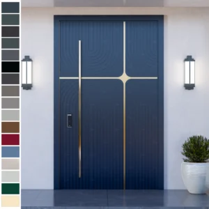 Entry Door that blends security and style.