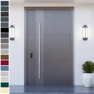 Entry Door that blends security, style, and silence.