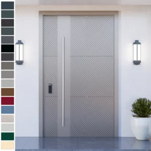 Entry Door solution for stylish security.