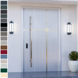 Entry Door with premium cast aluminum, ideal for Qatar and UAE homes.