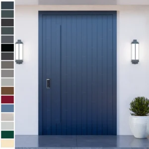 Entry Door with Spanish high standards, smart lock system.