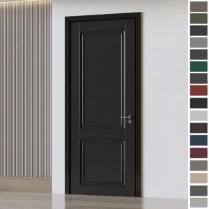Interior Door with European modern minimalist design.