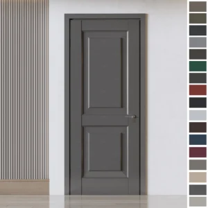 Elegant European Interior Door with soundproof design.