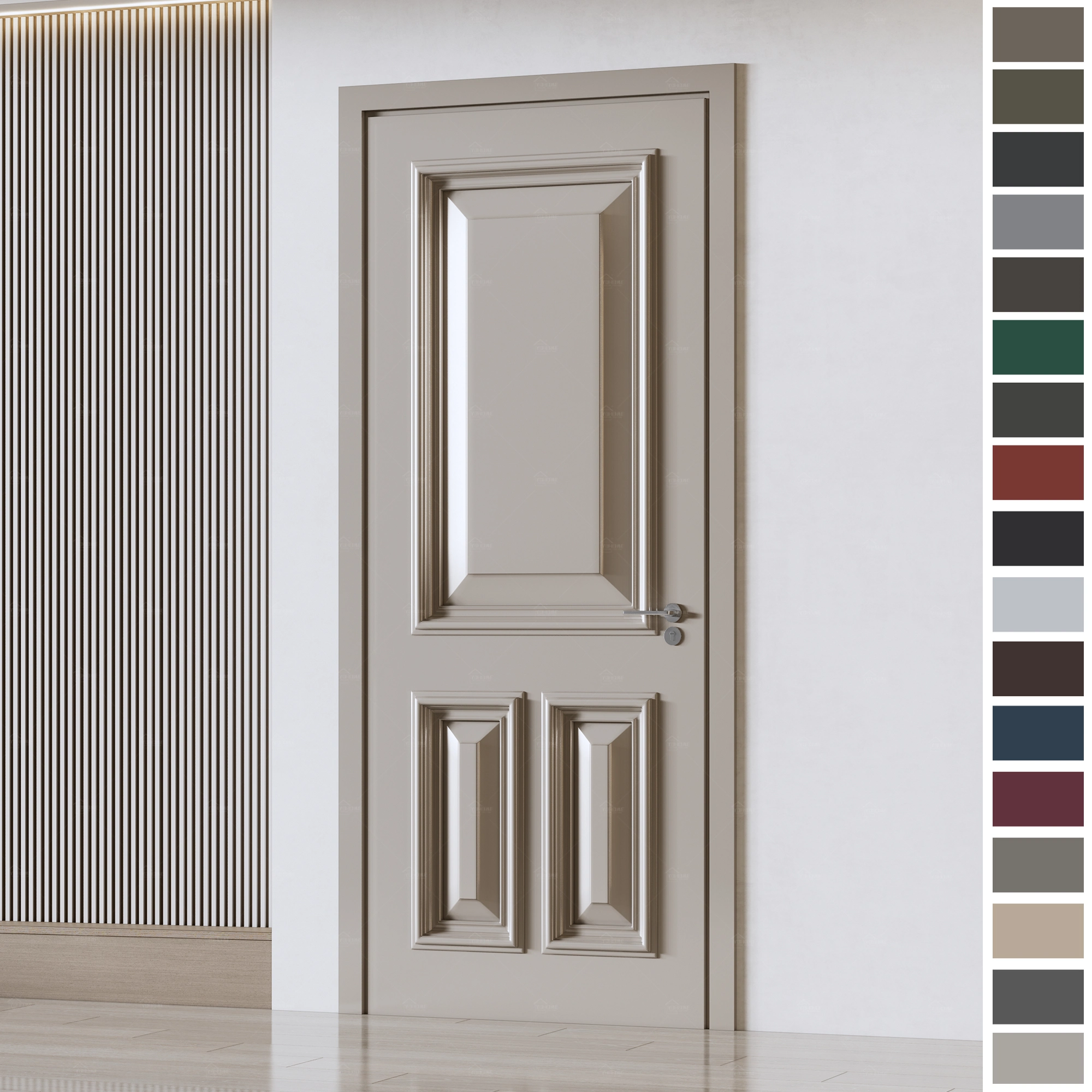 Premium Interior Door with frame for American homes.