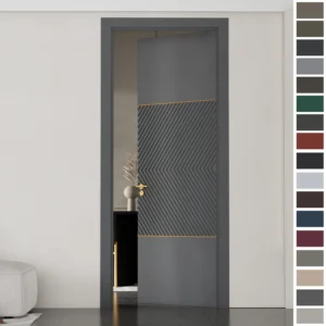 High-quality Interior Door 32x80 with solid core and CE certification.