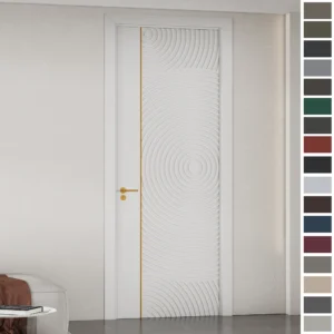 Customized American HDF Interior Door with wooden paint finish.