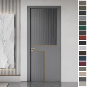 Modern luxury Interior Door made from high-quality wood.