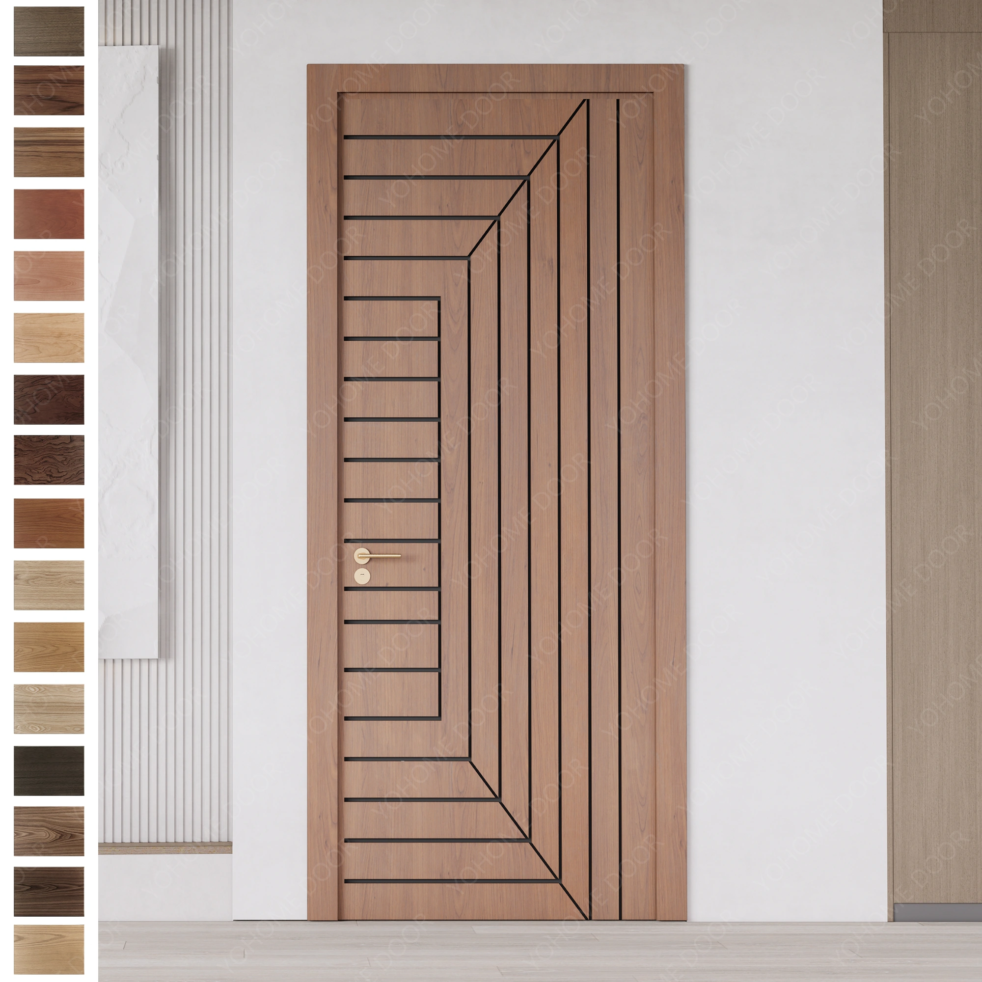Explore factory-made Italian interior door designs for bedrooms.